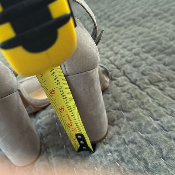 New! Schultz Enida Sandals Heels in Mouse Size 8 - Picture 7 of 9